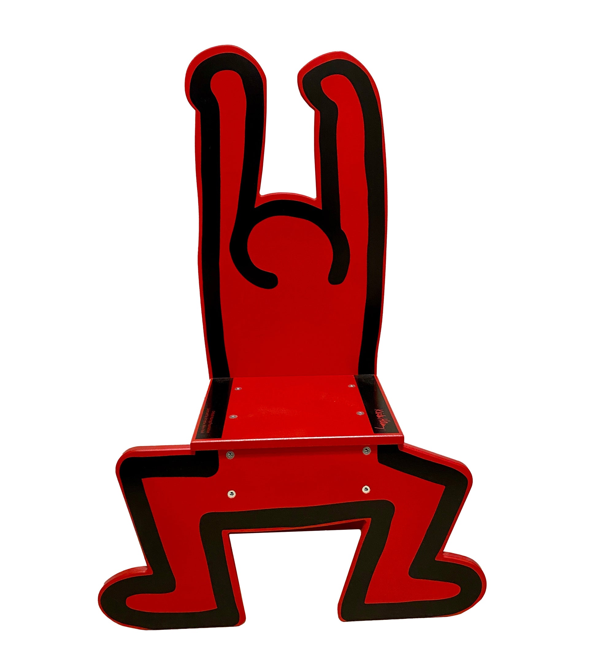 Keith Haring Red Chair - made in France